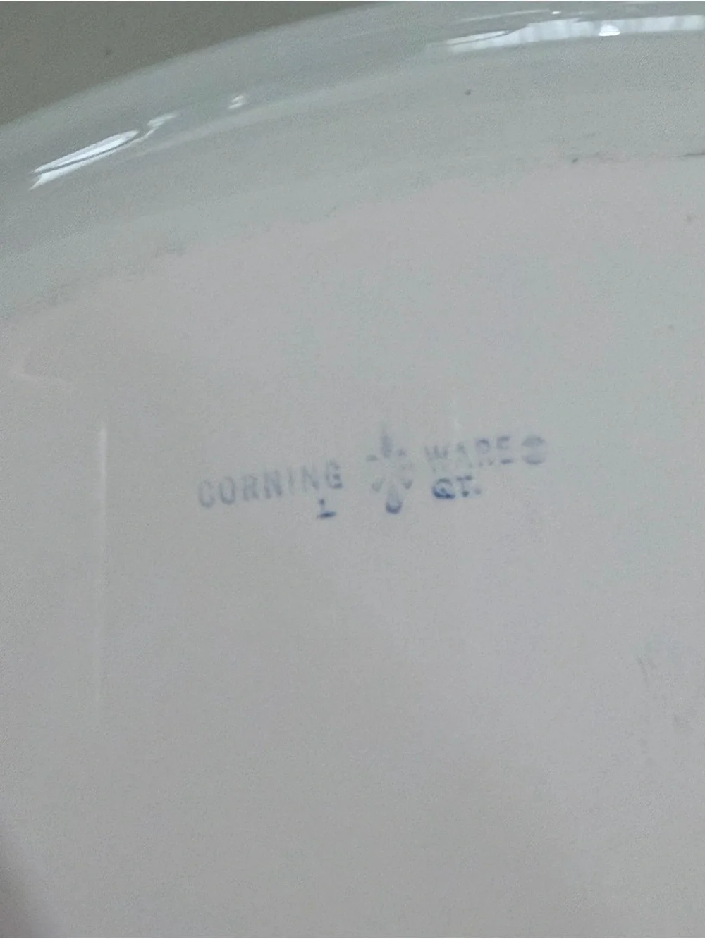 Corningware White and Blue Floral Casserole & Baking Dish Set